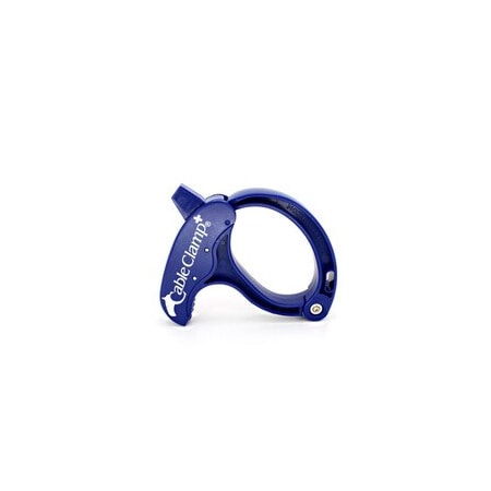 Cable Wholesale Pack of 7 - Cable Clamp - Large - Blue 30CA-46107